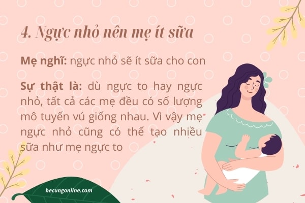 5 điều mẹ hiểu lầm về cơ chế tiết sữa - 4