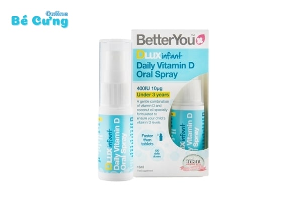 dlux Top 10 vitamin d3 cho trẻ sơ sinh