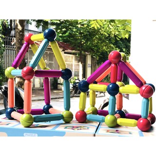 Do choi xep hinh nam cham thong minh | Be Cung Online