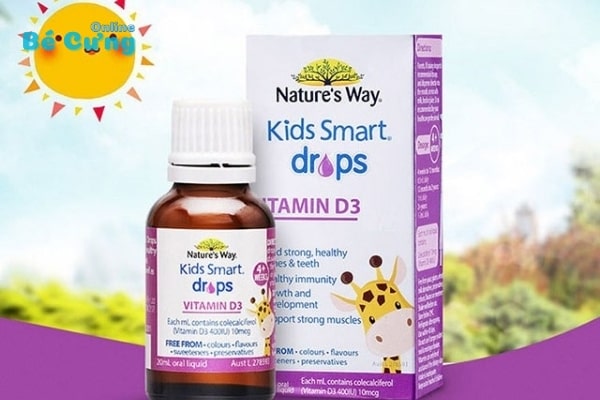 nature way Top 10 vitamin d3 cho trẻ sơ sinh