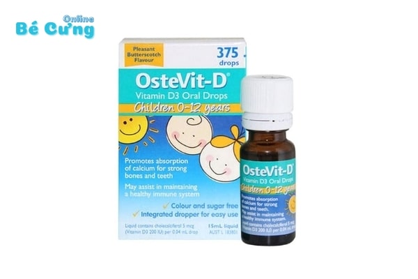 ostevit Top 10 vitamin d3 cho trẻ sơ sinh