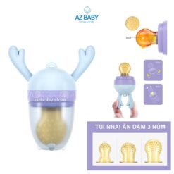 Tui nhai an dam 3 num silicon cho be | Be Cung Online