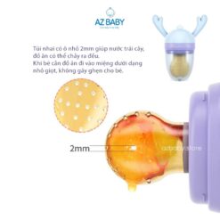 Tui nhai an dam 3 num silicon cho be | Be Cung Online